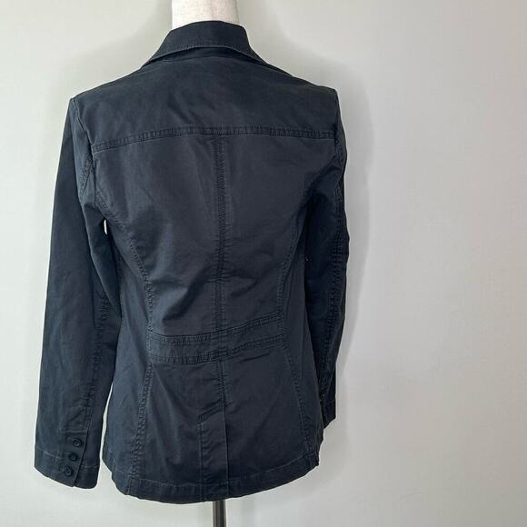 Eddie Bauer Legend wash Stretch Size 6 Blazer Charcoal Gray - Picture 7 of 9